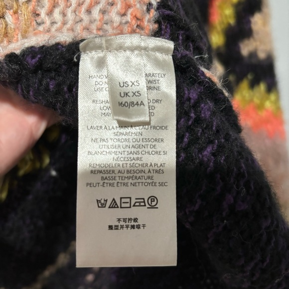 Free People Petals Cardigan XS Oversized - Picture 9 of 11